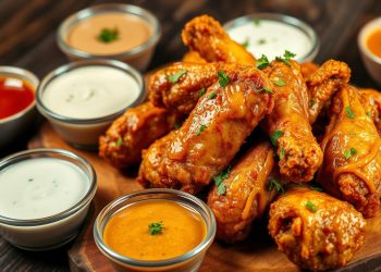 Crispy Air Fried Wings in Air Fryer