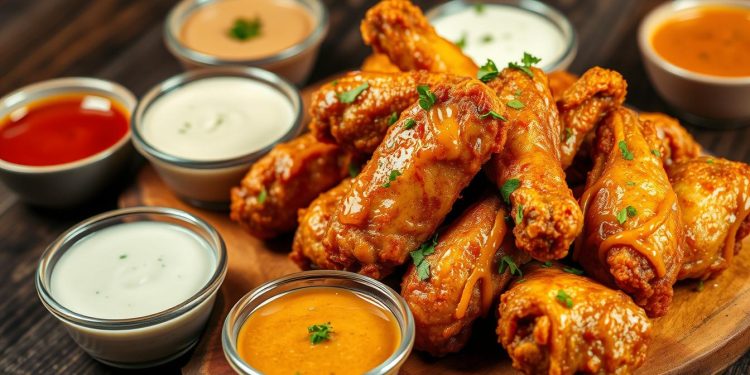 Crispy Air Fried Wings in Air Fryer